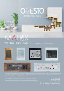 Onesto Switches catalogue cover